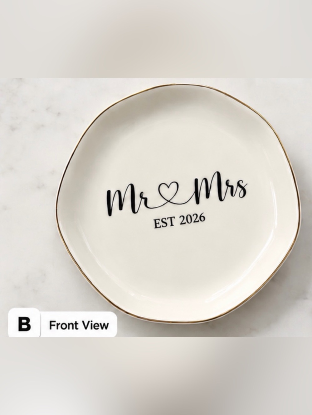 Baobeily Ceramic Ring Dish - Picture 3 of 14